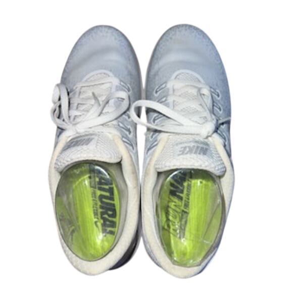 Nike Free RN Distance Women’s sz 10 White/Grey Running Sneakers - Picture 10 of 11